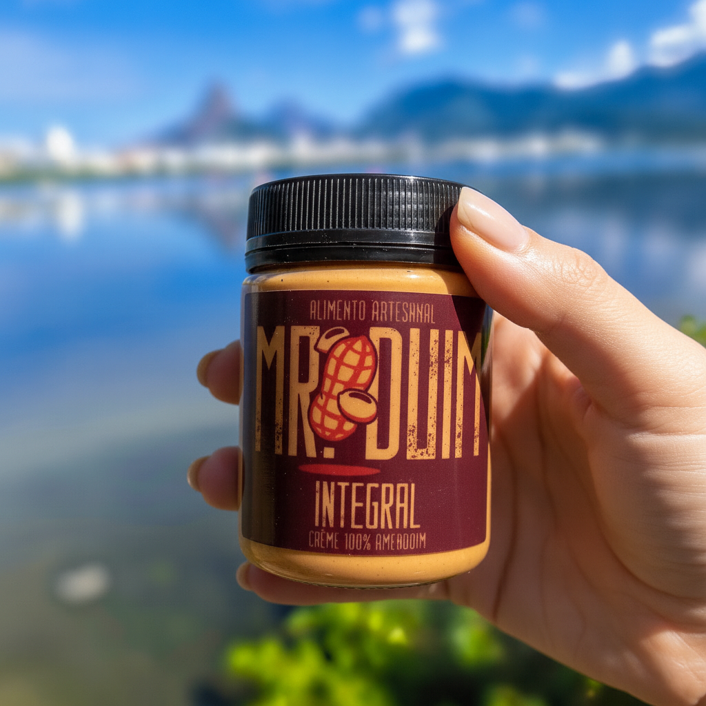 Pote de pasta de amendoim Mr Duim